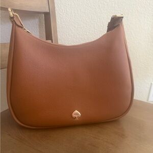 Kate Spade Tan Leather Hobo Bag